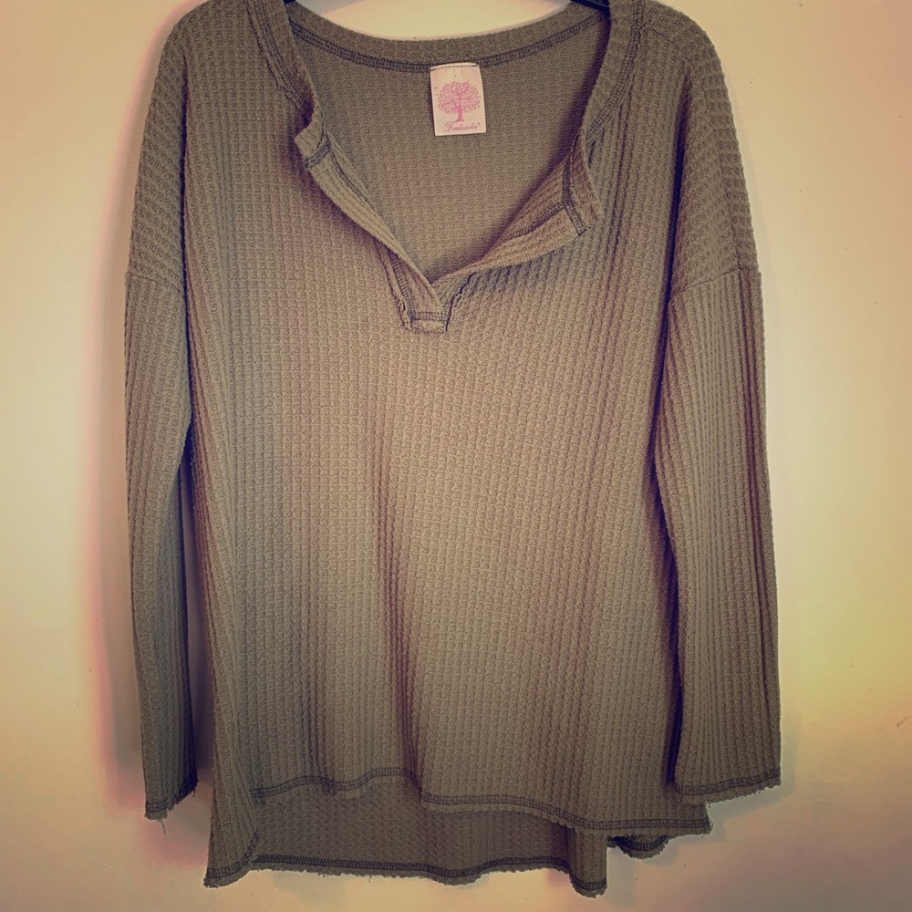 ❤️Freeloader thermal loose long sleeve top❤️